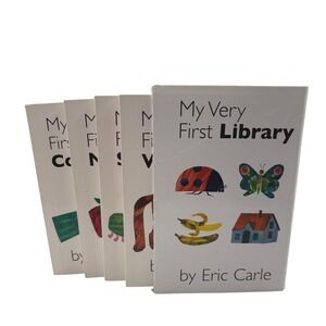Eric Carle My Very First Library 4 Boxed Board Book Set – Learning Educational